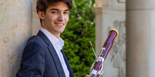 Emanuel Blumin-Sint spielt Fagottkonzerte von Mozart, Rossini und Weber